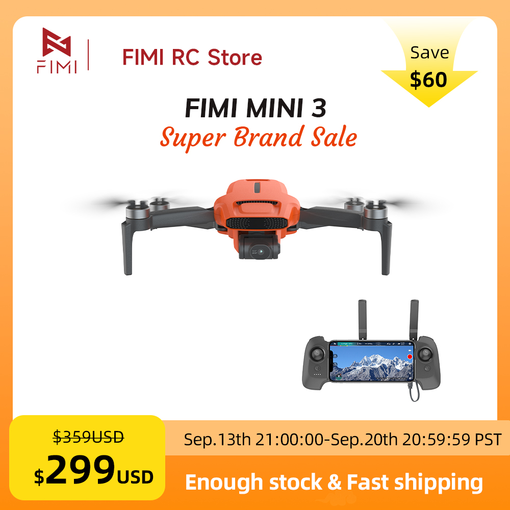 Drone FIMI MINI 3 com Câmera 4 - Drone Gimbal 3 Axis avaliação e preço